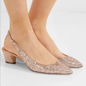 Jimmy Choo Gemma Glitter Slingback Pump
